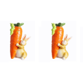 thumbnail image 1 of Easter Holding Ornament Start Stare Rabbit Statue (criar Zanahoria), 1 of 5