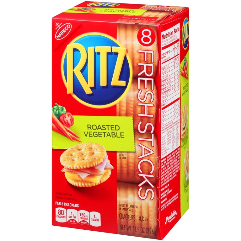 Nabisco Ritz Fresh Stacks Roasted Vegetable Crackers, 11.5 Oz., 8