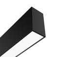 thumbnail image 6 of Hunter - Canoga 1-light Matte Black, Extra Large Chandelier, Dimmable, Modern Style, Linear Shaped, for Bedrooms, Dining, Living Rooms - 13122, 6 of 12