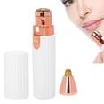 thumbnail image 5 of Xirurus 2-in-1 Mini Electric Eyebrow Trimmer & Facial Shaver, Rechargeable Painless Hair Remover for Women, White (6.3 inches / 16 cm), 5 of 10