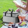 thumbnail image 4 of bolsa de aislamiento Irfora Bolsa térmica aislada de 30 l, bolsa térmica a prueba de fugas para el almuerzo, bolsa de hombro para Picnic, viaje en la playa, Camping, senderismo Irfora bolsa de aislamiento, 4 of 7
