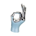 thumbnail image 2 of yuksok Gestuelle Sculpture Résine Doigt Statue Main Geste Bureau Statues Doigt Sculpture OK, 2 of 9