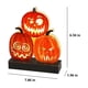 thumbnail image 3 of Halloween Wooden Desktop Lighting, P-umpkin L-antern Decoration, Halloween Desktop Decoration, 3 of 7