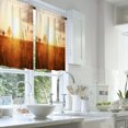 thumbnail image 2 of LALILO Kitchen Curtains and Valances Set of 3 36" Sunset Window Treatment Tiers for Window Decor, 2 of 5