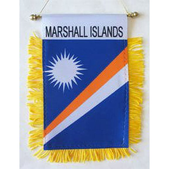 Marshall Islands Window Hanging Flag