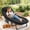 Black, variant on Dozzle Premium Folding Camp Cot with Cushioned Headrest & Mattress — Ultra-Comfort Portable Sleeper for Outdoor Adventures, Home Use & Travel, Reinforced All-Steel Frame, Gray