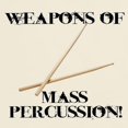 thumbnail image 3 of CafePress - Weapons Of Mass Percussion T Shirt - Men's Classic Graphic T-Shirt, 3 of 4