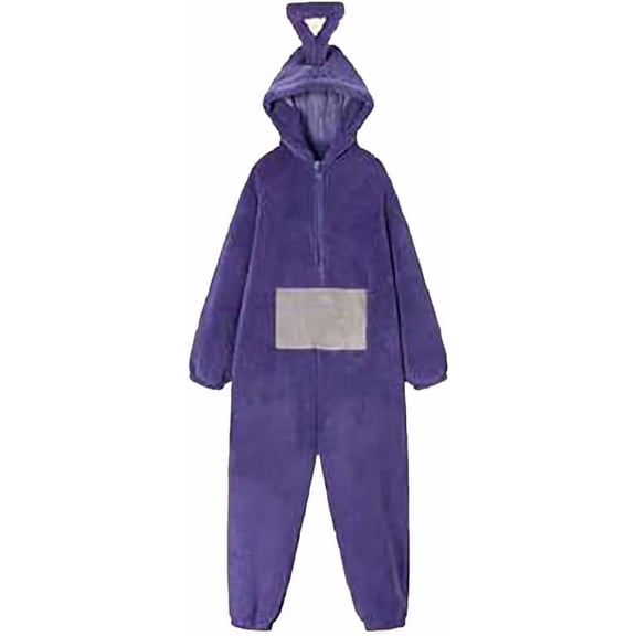 Winter Plush Sleepwear Cartoon Costume Halloween Christmas Antenna Baby Mascot Costume Unisex Onesie for Women Men
