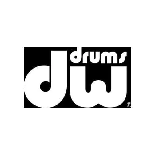 Drum Workshop PR40BD-WHT Sticker & Bass Drum Sticker - White
