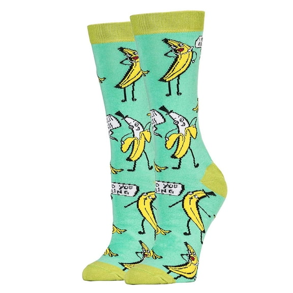 OOOH YEAH! Men's Novelty Crew Socks, Let's Split
