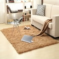 thumbnail image 2 of Fluffy Plush Area Rug Anti-Skid Super Soft Fiber Surface Smooth Shaggy Rectangle Floor Carpet Mat Rug For Living Room Bedroom Home Decor-39x63''/47"x20"/63"x98", 2 of 4