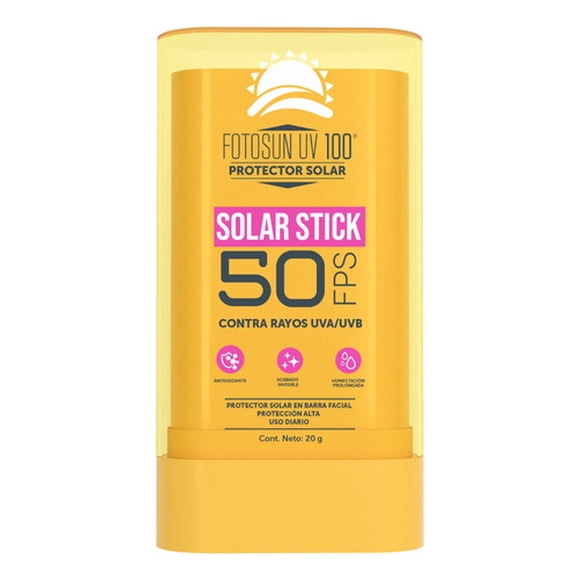 Protector Solar En Barra Stick Fotosun UV 100 FPS 50+ 20 G