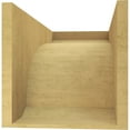 thumbnail image 4 of 12"W x 24"D x 12"H Wide Legacy Rough Cedar Woodgrain TimberThane Corbel, Primed Tan, 4 of 6