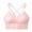 63#Pink, variant on Padded Racerback Sports Bras for Women High Impact Workout Yoga Gym Activewear Fitness Bra Deep Red 38
