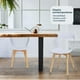 thumbnail image 4 of Set de Sillas Mundo In Moura 4 Sillas para Comedor Sala Moderna Blanca, 4 of 7