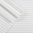 thumbnail image 4 of Eddie Bauer Trail Stripe Grey Cotton Flannel Twin Sheet Set, 4 of 7
