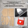 thumbnail image 3 of Bolso de Hombro Patrón de Plantilla Acrílica, Precisión 11 PC Plantillas de Cuero de Alta Resistencia Duradera Para El Trabajo Manual de Bricolaje, 3 of 7
