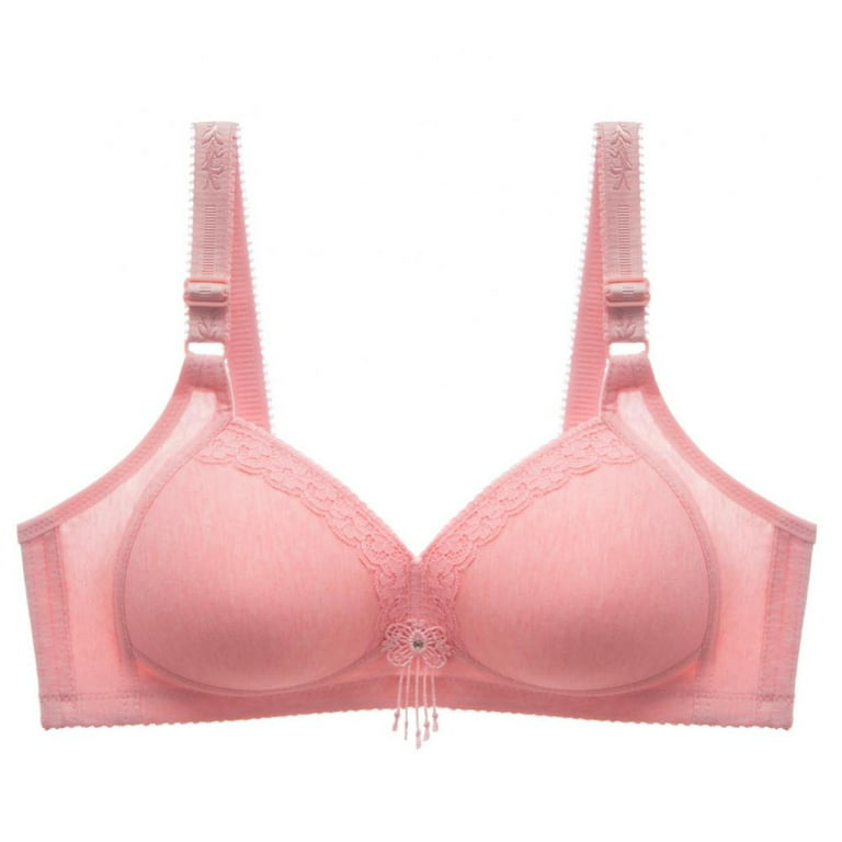 Big Size Bras Women Underwear Wire Free Soft B C Cup for Big Breast Ladies  Cotton Thin Cup Lingerie Bras (Color : 6, Cup Size : 85B) : :  Clothing, Shoes & Accessories