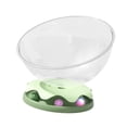 thumbnail image 4 of Bunblic Lit Capsule Spatiale pour Chat Lit de Sommeil pour Chat Fournitures Polyvalentes, Transparent Maison Ronde pour Chaton Nid de Sommeil pour Chaton pour Repos Intérieur Dia 37 cm, 4 of 8