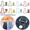 thumbnail image 4 of 20sets Hot Sale Sewing Accessory DIY Metal Buckle Trousers Bags Accessories Dolls Buckles Doll Belt Buttons GOLD, 4 of 8