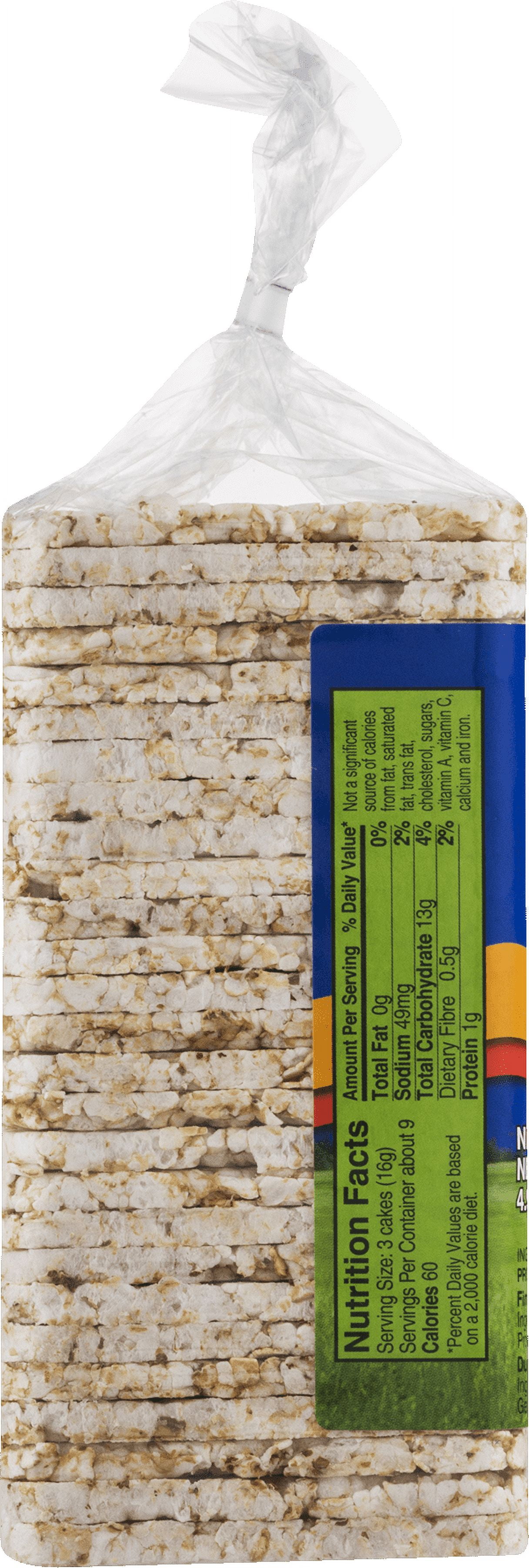 Paskesz Ultra-Thin Rice Cake Squares Plain, 4.9oz