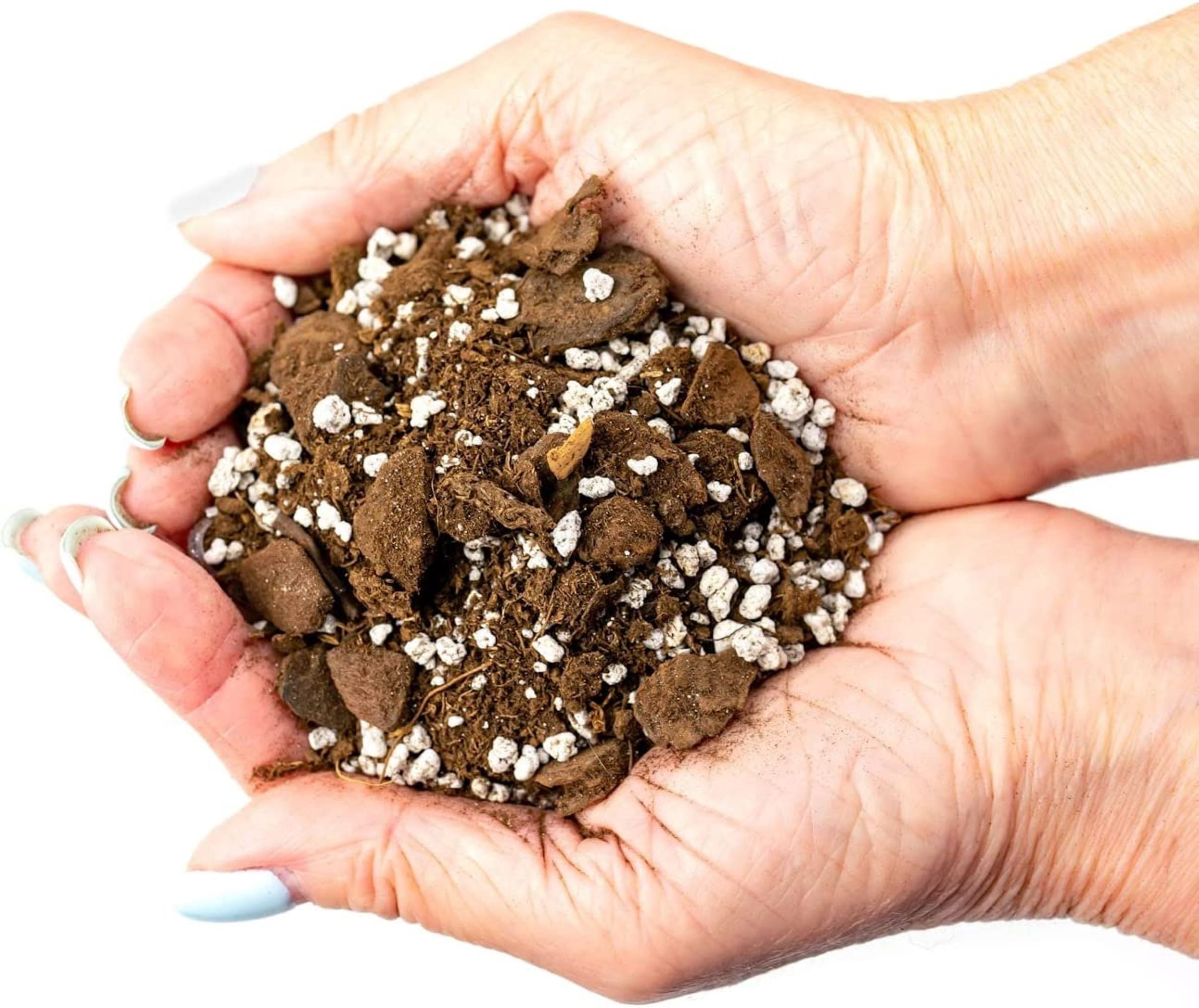 Gardenera Soil Mixture for Indoor Herb Planters - Specially Blended Soil Mixture for Planting and Growing Indoor Kitchen Herbs Indoors, Indoor Herb Garden, Herb Growing Soil Mixture - 4 Quart Bag