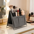 thumbnail image 4 of Desktop Organizer 7-Pocket Storage Rack with Metal Frame, 13.8x12.6x6.7 Inches, for Office Desk Study Bedroom Entryway, 4 of 6