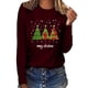 thumbnail image 3 of TaTaai Hoodies Shirts for Women Early Fall Long Sleeve Tops Vintage Graphic Outfits Tops Fashion Pullover Tees Gift, 3 of 5