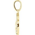 thumbnail image 4 of Auriga Fine Jewelry 14K Yellow Gold .07 CTW Natural Diamond Heart Pendant for Women, 4 of 4