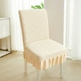 thumbnail image 6 of sruoe Chair Covers for Dining Room, Chair Seat Protector, Modern Washable Elastic Spandex Chair Slip Covers, Chair Protector Cover Seat for Home Party Hotel, 6 of 6
