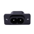 thumbnail image 5 of 6 x AC 250V 2.5A IEC320 C7 Socket Solder Cup Pins Power Connector, 5 of 5