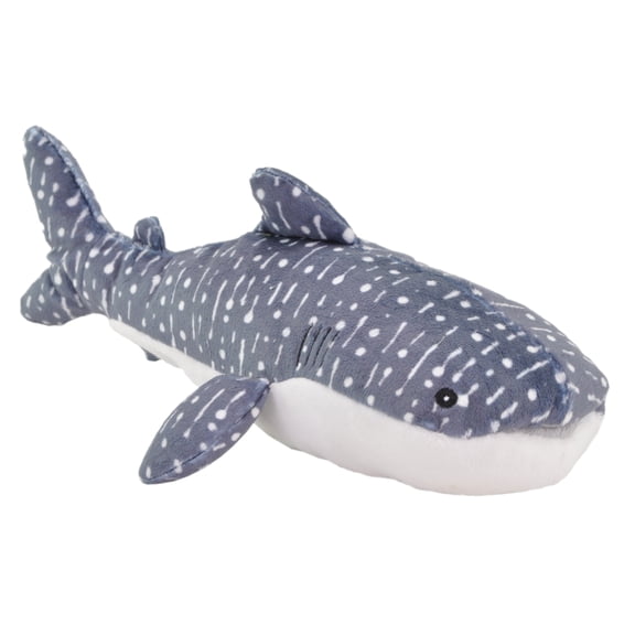 Wild Republic Ecokins Mini Whale Shark, Stuffed Animal, 8 inches, Gift for Kids, Plush Toy, Made from Spun Recycled Water Bottles, Eco Friendly, Child’s Room Decor