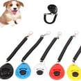 thumbnail image 3 of Huanledash Dog Puppy Pet Button Clicker Sound Keyring Clip Obedience Training Teaching Tool, 3 of 8