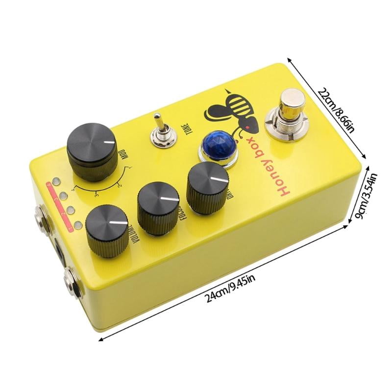 CEORPER Studio Grade Guitar Effects Pedal Distortion Reverbs Delay Effects Compacts