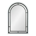 thumbnail image 3 of Kate and Laurel Audubon Farmhouse Wall Mirror, 24 x 36, White, Modern Arched Mirror for Wall, 3 of 8