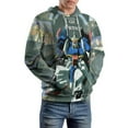 thumbnail image 5 of Mobile Suit Gundam Hoodie 3D Print Pullover Hooded Long Sleeve Sweatshirts Tops Blouse with Pocket for Mens Womens, 5 of 8