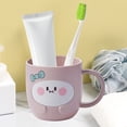 thumbnail image 4 of Lilixerw Cute Cartoon Bathroom Toothbrush Cups,Mouthwash Cups,Bathroom Tumbler Cup,Tooth Brush Holders,Plastic Household Drinking Cups, 4 of 6
