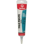 Red Devil 0497 Tile Adhesive, White, 5.5 oz Squeeze Tube