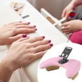 thumbnail image 6 of Nail Art Pillow Arm Rest for Nails Tech Phone Holder PU Leather Comfort for Home Nail Salon Use, 6 of 7