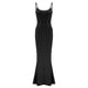 thumbnail image 4 of Vestido tipo body liso de mujer, vestido largo y ajustado para estar por casa, vestido maxi informal sin mangas para verano, 4 of 6