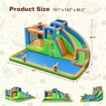 thumbnail image 2 of Spaco 7-in-1 Inflatable Giant Water Park Bouncer with Dual Climbing Walls and 735W Blower, Jumping Family Backyard Bouncy, Durable Sewn with Extra Thick Material, Idea for Kids, 2 of 3