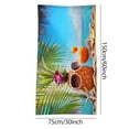 thumbnail image 3 of Moocorvic Microfiber Beach Towels Oversized Turkish Beach Towel Beach Blanket Pool Towels Beach Toys Beach Accessories,Quick Drying,Lightweight & Durable,for Swim,Yoga,Gym, 3 of 3