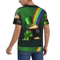 thumbnail image 2 of KLL St. Patrick's Day4 for Men's Baseball Shirts,Short Sleeve Casual Shirts Button Down Shirt for Men Beach Summer Wedding Shirt-4X-Large, 2 of 7