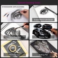 thumbnail image 4 of 126 PCS Drawing Kit Sketching Pencil Set,Sketch Pencils Art Supplies with Sketchbook,Graphite,Charcoal,Blending Tools, 4 of 6