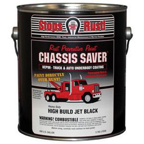 Paint UCP9901 Chassis Saver Paint Gloss Black, 1 Gallon Can
