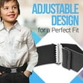 thumbnail image 4 of Hold'em Kids Toddler Elastic Adjustable Unisex Belts - Royal Blue, 4 of 6