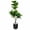 Black Planter, variant on 7FT Fiddle Leaf Fig Tree Artificial - with White Pot, 141 Leaves Fake Tree for Indoor Floor, Large Greenery Decor for Home Office Living Room, Housewarming Gift