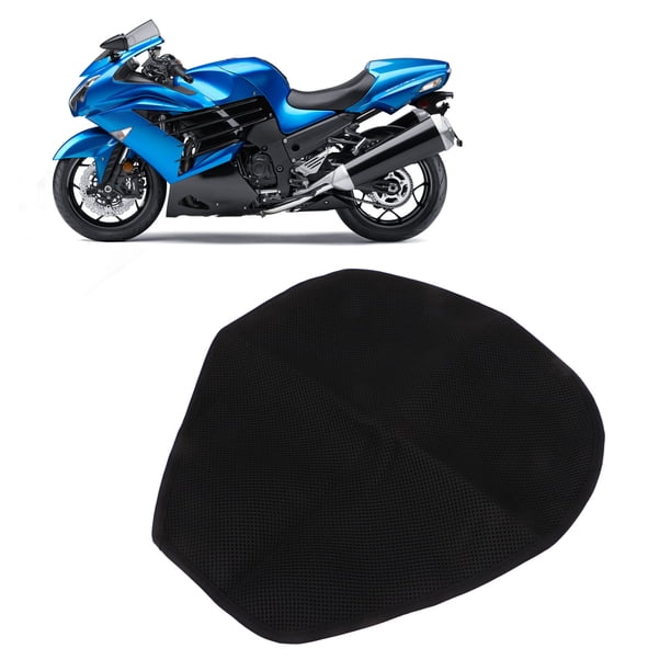 Funda Protectora De Malla Para Asiento De Motocicleta, Con Correa Elástica, Aislamiento Térmico Transpirable, Cojín Protector Solar Para Asiento De Motocicleta