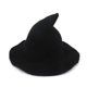 thumbnail image 1 of Sombrero de pescador decorativo, sombrero de bruja de Halloween de punto de mago de hilo de algodón, sombrero mágico plegable, spire, 1 of 5