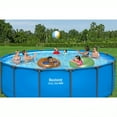 thumbnail image 6 of Bestway Steel Pro MAX 15' x 48" Round Above Ground Swimming Pool & Pool Ladder, 6 of 12